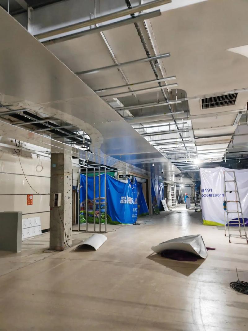 砥砺前行，筑梦未来——记河南祥瑜展兴建筑装饰郑州外贸中心项目施工现场